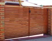 Wood-look Aluminium Fencing in Perth, WA